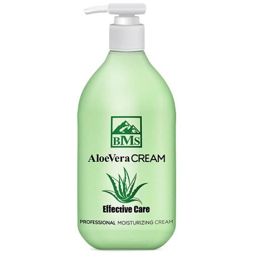 کرم مرطوب کننده پمپی BMS آلوئه ورا حجم 300mL