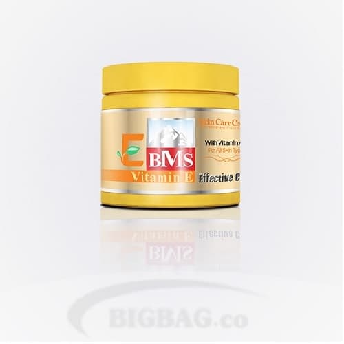 کرم مرطوب کننده کاسه ای BMS ویتامین E حجم 200mL