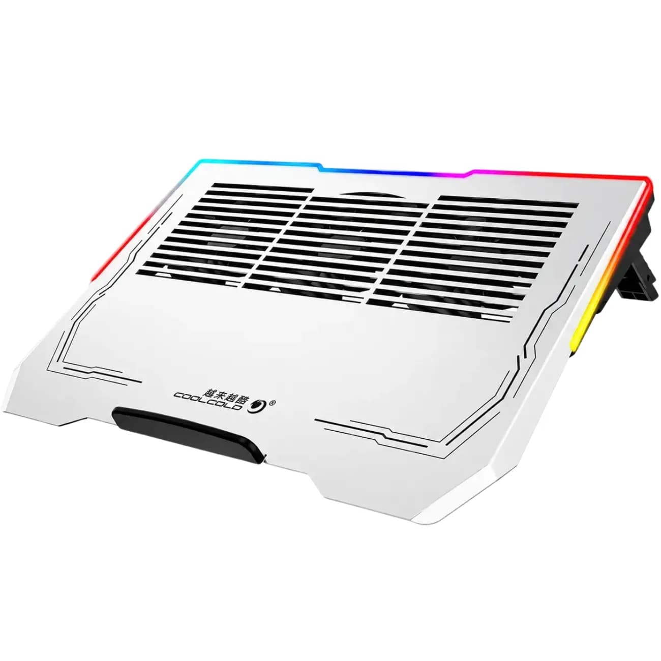 پایه خنک کننده لپ تاپ کول کلد COOL COLD مدل K42 سایز 17 اینچ با 3 فن — تصویر ۶