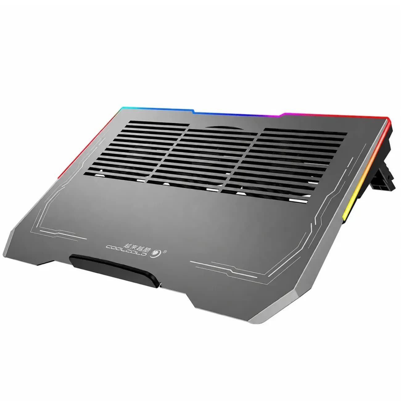 پایه خنک کننده لپ تاپ کول کلد COOL COLD مدل K42 سایز 17 اینچ با 3 فن — تصویر ۲