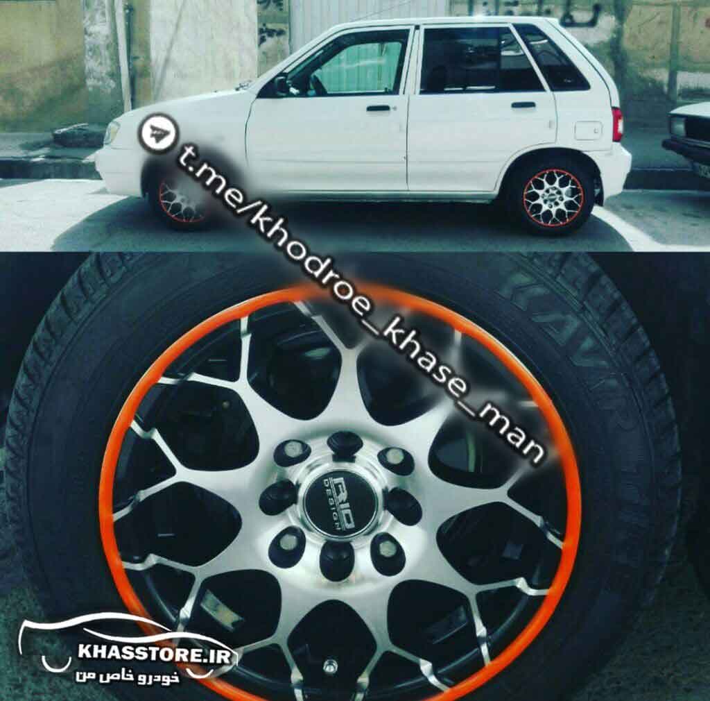 نوار رنگی دور رینگ — تصویر ۳