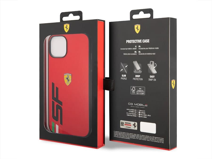 قاب چرمی آیفون 14 طرح فراری CG Mobile iphone 14 Ferrari Leather Case — تصویر ۳