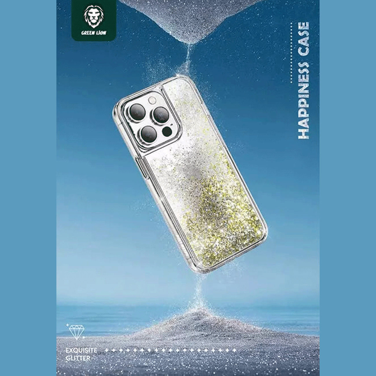 قاب آکواریومی آیفون 14 پلاس گرین GNGRC14PS — تصویر ۲