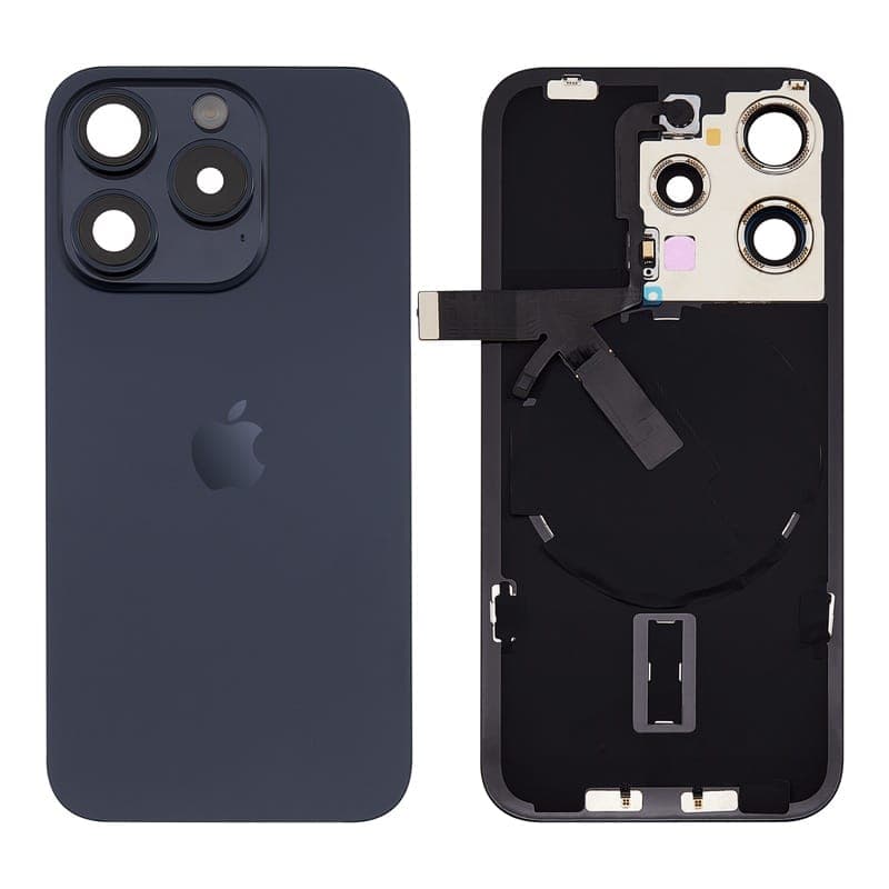 درب پشت آیفون Iphone 15 pro همراه مگ سیف و شیشه دوربین