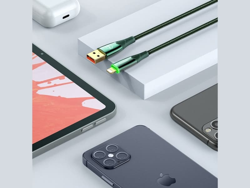 کابل شارژ سریع و انتقال داده لایتنینگ مک دودو Mcdodo CA-806 Auto Power Off Lightning Data Cable 1.2m — تصویر ۲