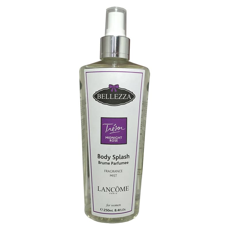 بادی اسپلش زنانه هیلدا بیوت مدل TRESOR Midnight Rose LANCOME حجم 250 میل
