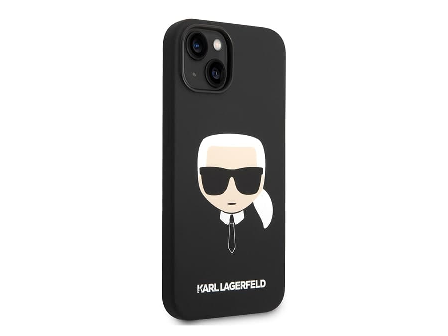 قاب سیلیکونی آیفون 14 پلاس طرح کارل CG Mobile iphone 14 Plus Karl Lagerfeld Silicone Case — تصویر ۴