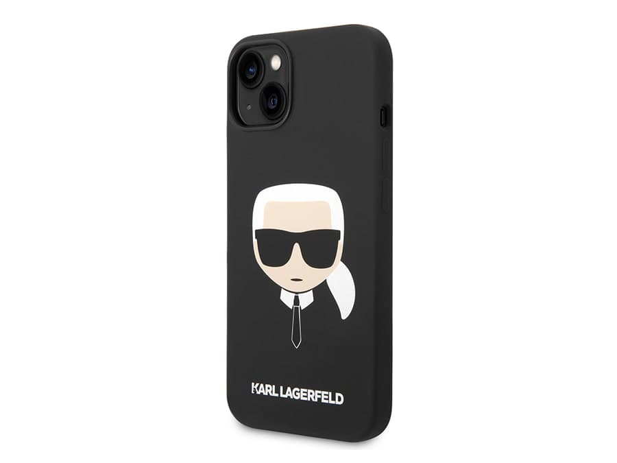 قاب سیلیکونی آیفون 14 پلاس طرح کارل CG Mobile iphone 14 Plus Karl Lagerfeld Silicone Case — تصویر ۲