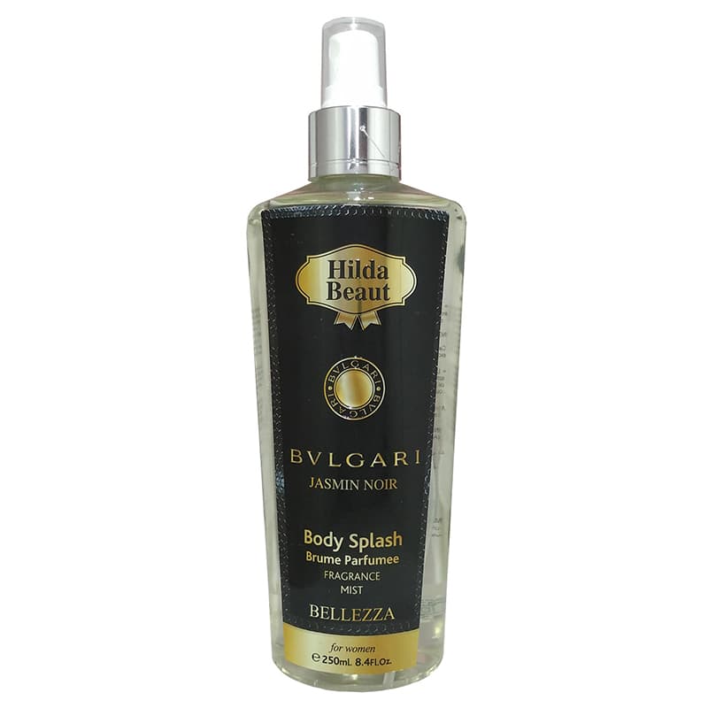 بادی اسپلش زنانه هیلدا بیوت مدل BVLGARI JASMIN NOIR حجم 250 میل