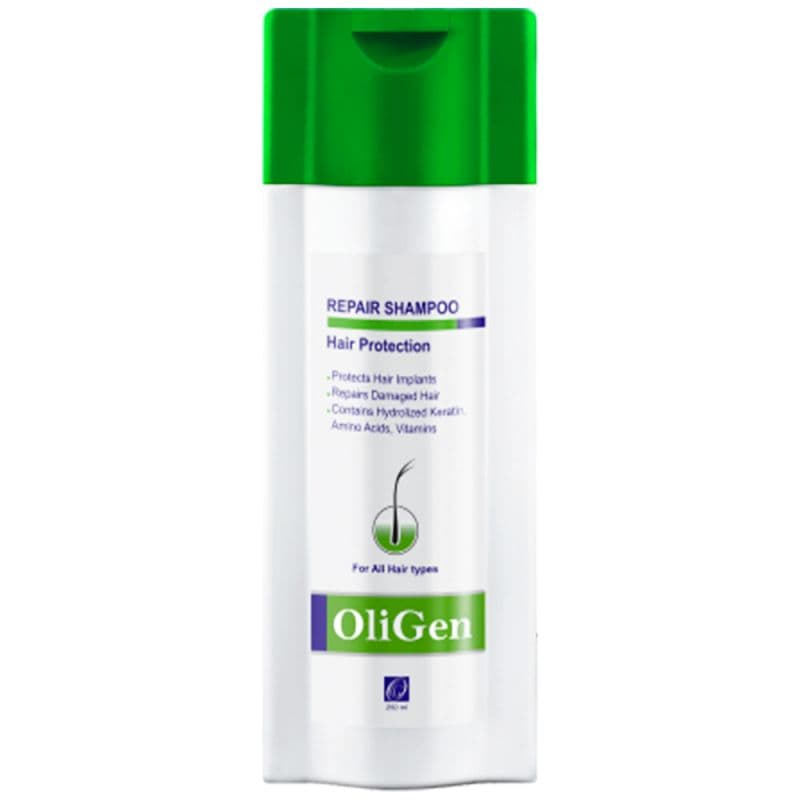 شامپو ترمیم کننده و محافظ مو الی ژن (Oligen) حجم 400mL