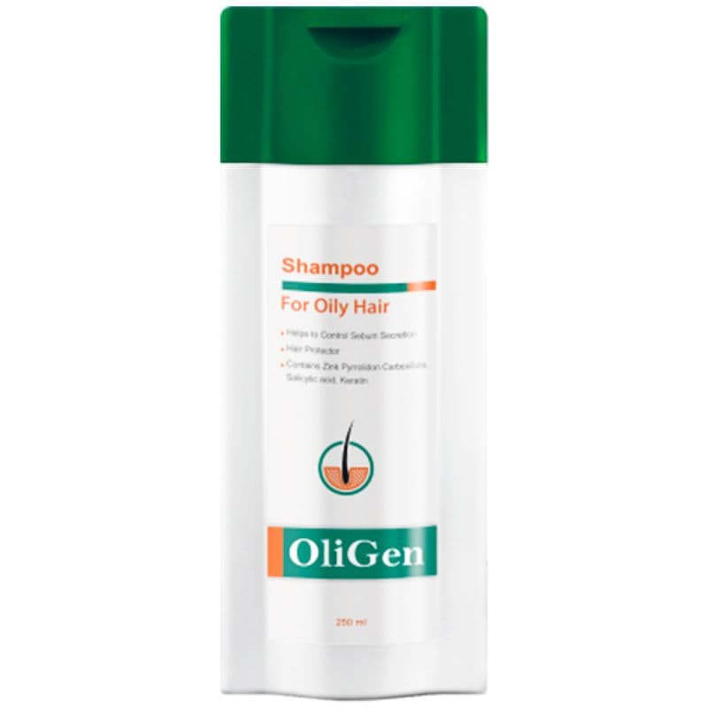 شامپو مناسب موی چرب الی ژن (Oligen) حجم 250mL