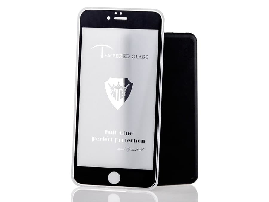 محافظ صفحه نمایش شیشه ای آیفون Mletubl Full Glass iphone 6 Plus — تصویر ۲