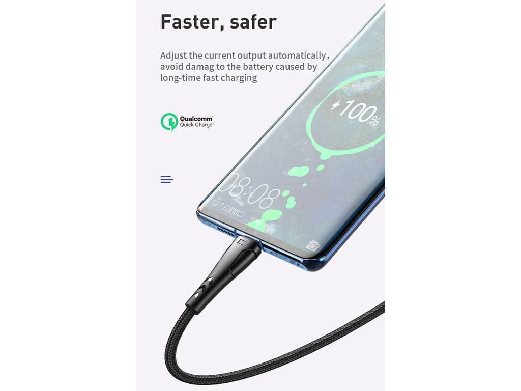 کابل شارژ سریع یواس‌بی به تایپ‌سی 1.2 متری مک‌دودو MCDODO USB toType-C Cable 2.4A CA-746 — تصویر ۶