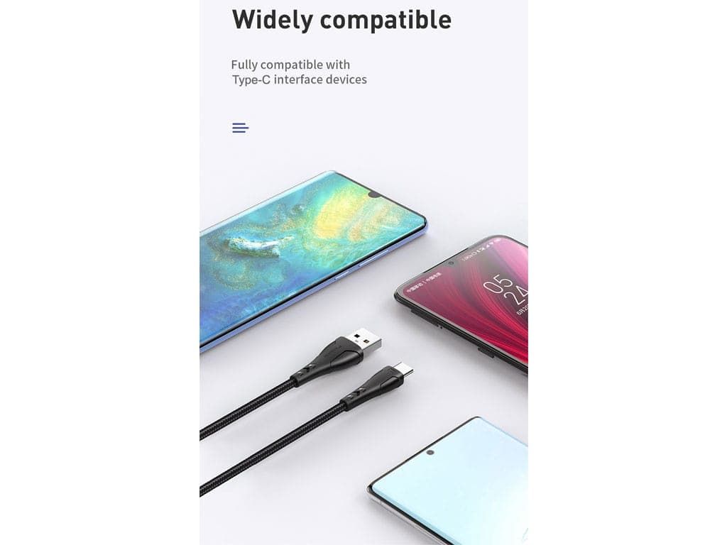 کابل شارژ سریع یواس‌بی به تایپ‌سی 1.2 متری مک‌دودو MCDODO USB toType-C Cable 2.4A CA-746 — تصویر ۷