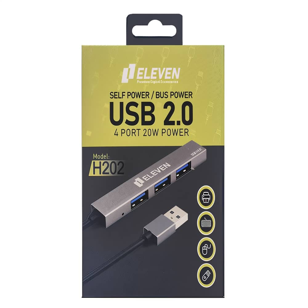 هاب چهار پورت ELEVEN H202