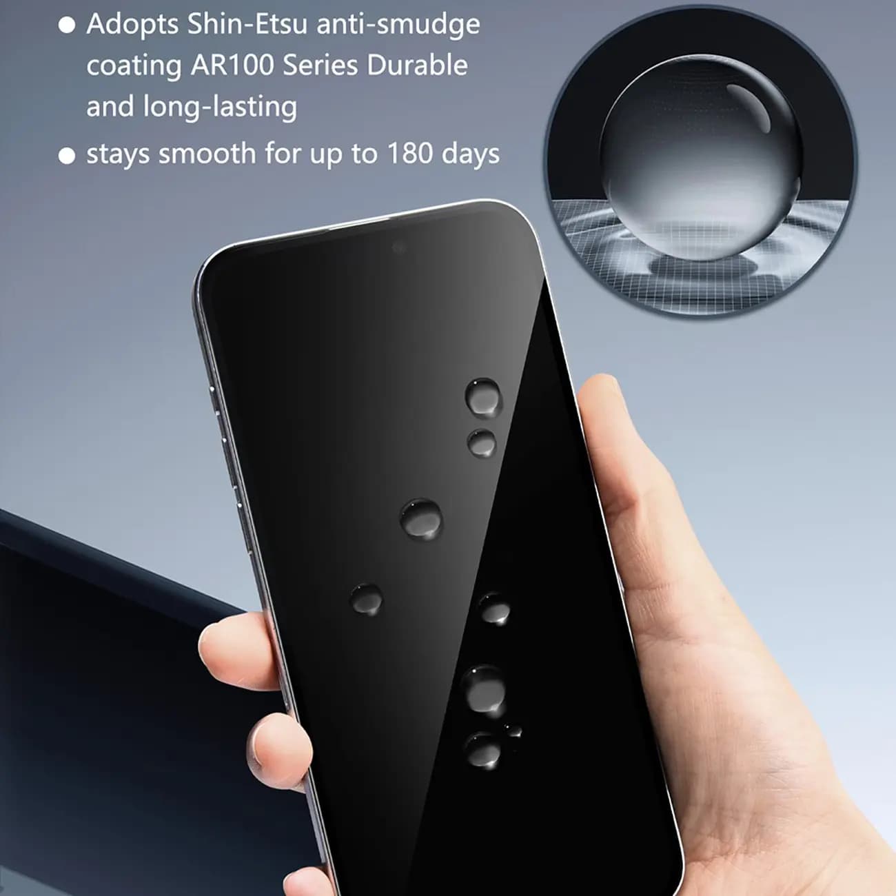 گلس پرایوسی آیفون 16 پرومکس جویروم JOYROOM JR-MLG0283 — تصویر ۵