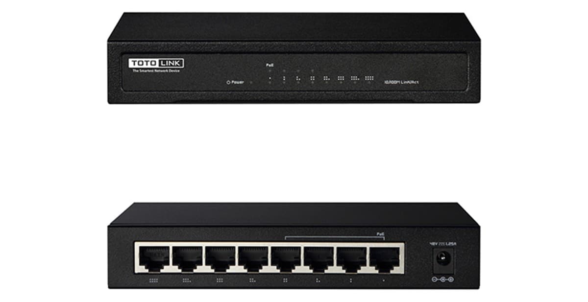 سوییچ 8 پورت توتولینک مدل SW804P