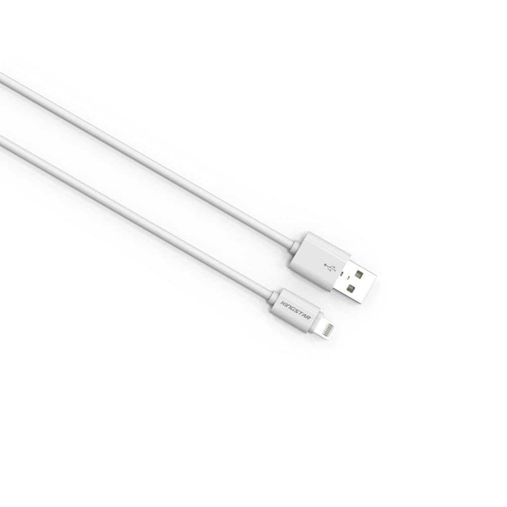 کابل تبدیل USB به Lightning کینگ استار مدل KS01 i طول 2 متر