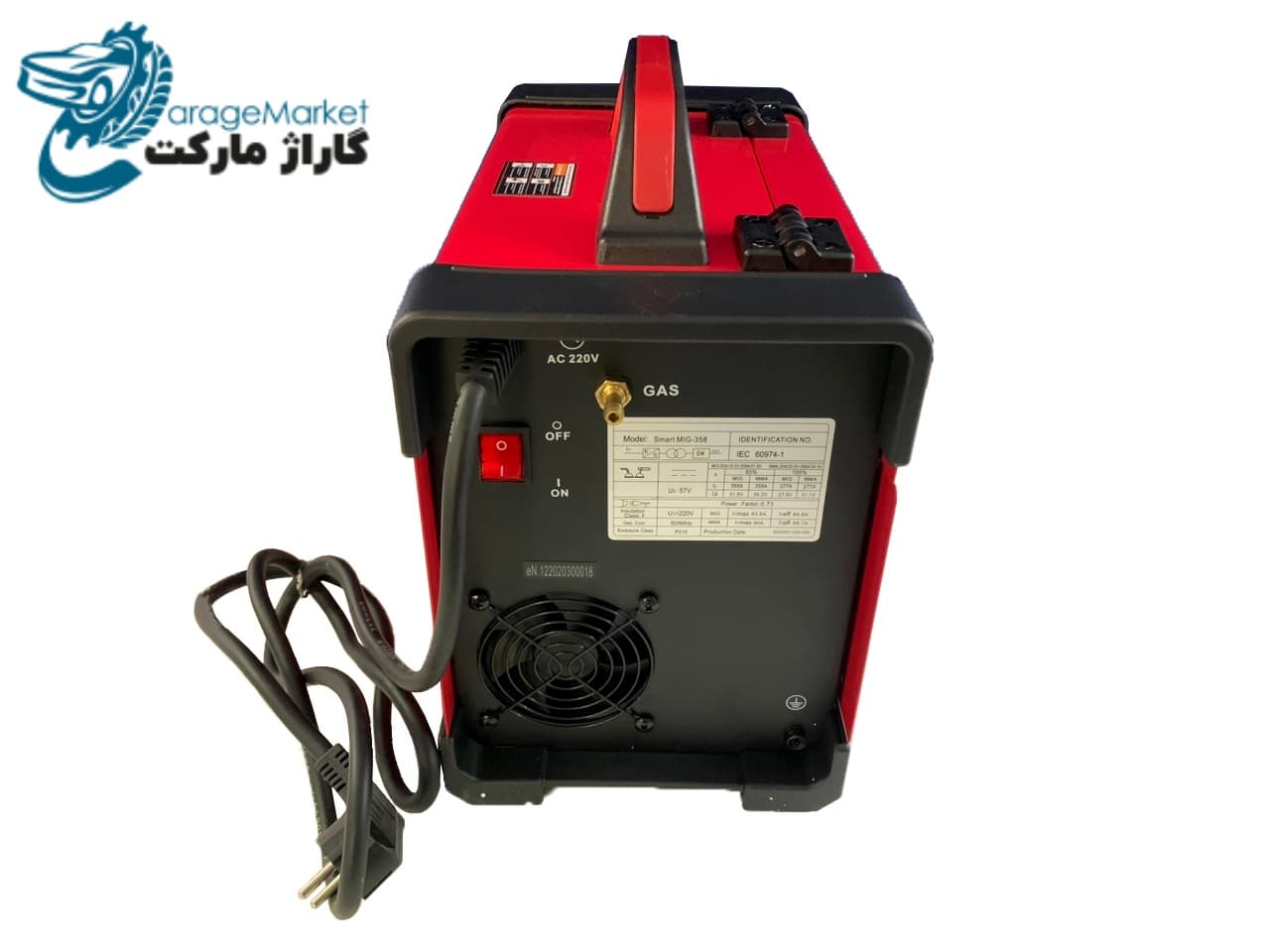 دستگاه جوش اینورتر co2 پنج کاره تکفاز 358 آمپر ادون مدل SMARTMIG-358 — تصویر ۲