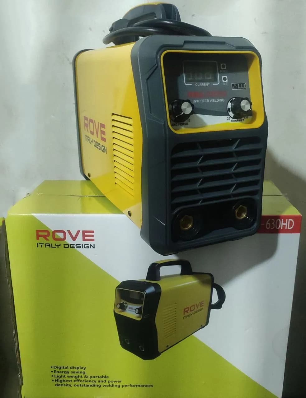 دستگاه جوش اینورتر 630 آمپر راوه rove مدل MMA-630HD (4 IGBT) — تصویر ۲