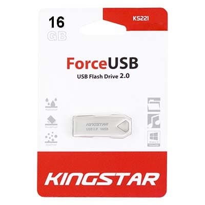فلش مموری کینگ‌ استار مدل KS221 ظرفیت 16 گیگابایت — تصویر ۲