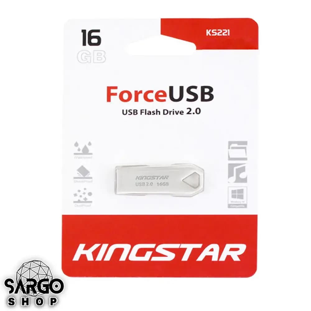 فلش مموری کینگ‌ استار مدل KS221 ظرفیت 16 گیگابایت — تصویر ۳