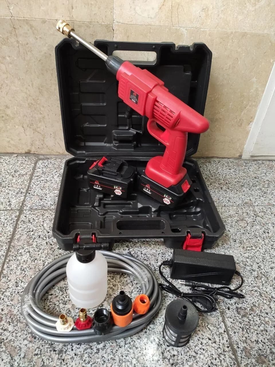 کارواش شارژی گریتک 2 باطری 88 ولت مدل V88