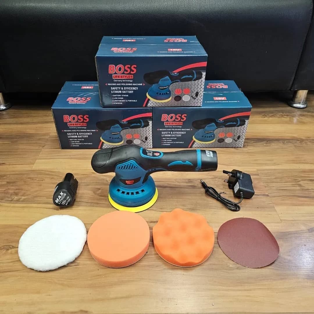 سنباده و پولیش شارژی باس مدل D6000