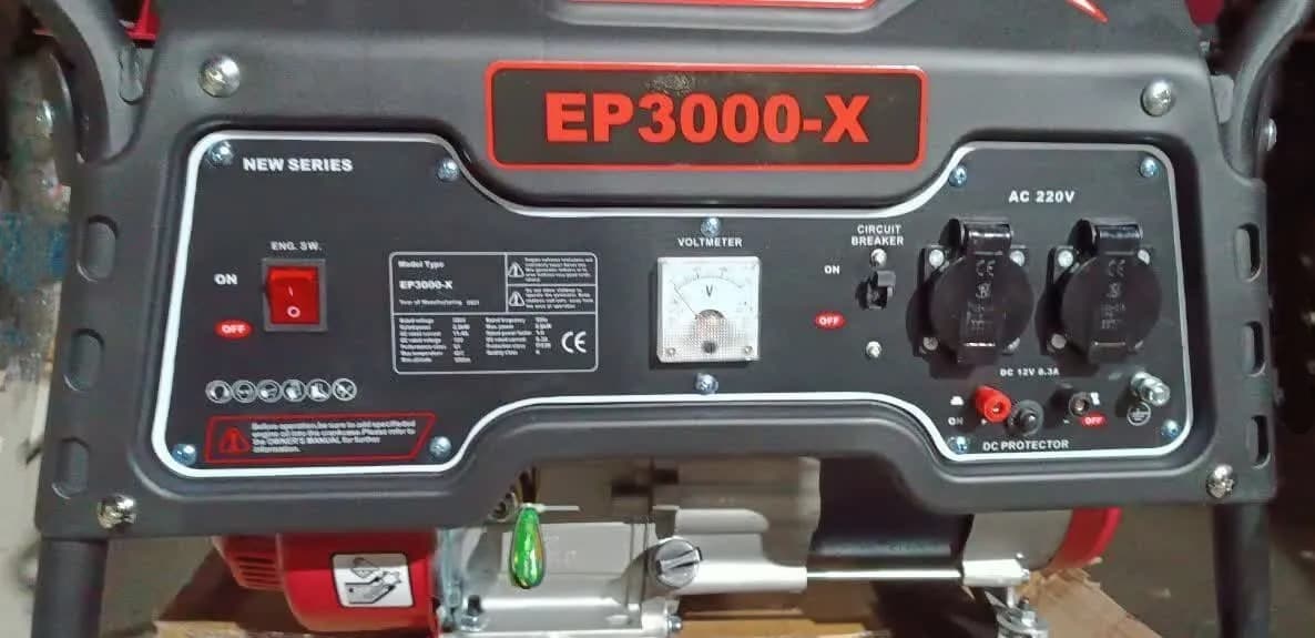 موتوربرق بنزینی 2.8 کیلو وات کوپر مدل EP3000X هندلی — تصویر ۲