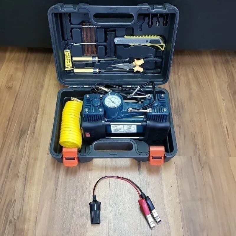 کمپرسور فندکی ماشین دو سیلندر باس مدل B_co YT-202