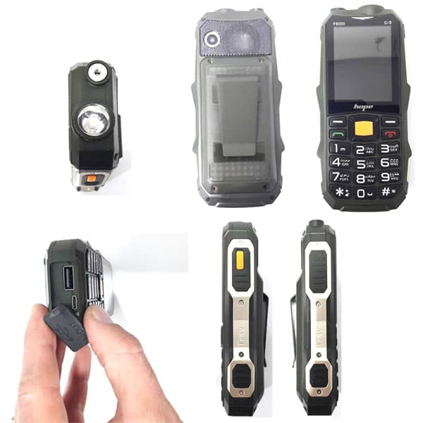 گوشی موبایل دکمه ای هوپ ضد ضربه hope b82 (F6000) اورجینال — تصویر ۶
