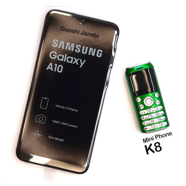 گوشی دکمه ای مینی بند انگشتی هوپ پپسی hope k8 mini — تصویر ۶