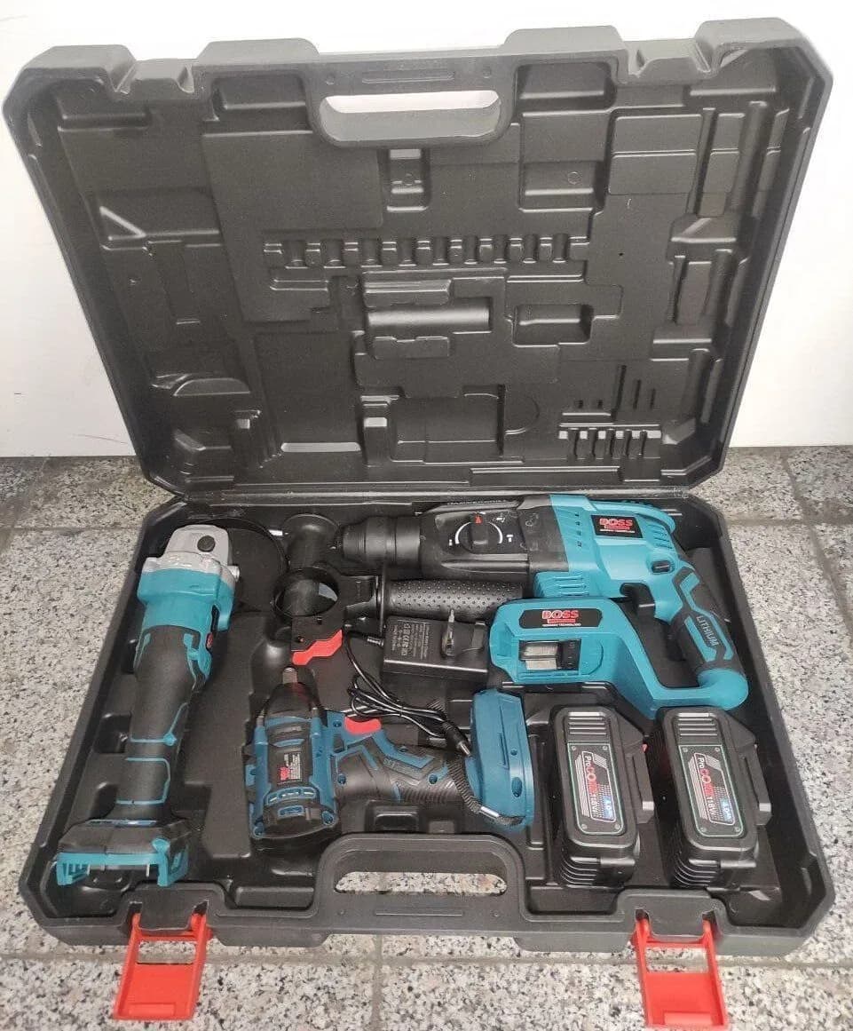 کیت شارژی ۳ عددی ۱۱۸ ولت باس مدل boss-118