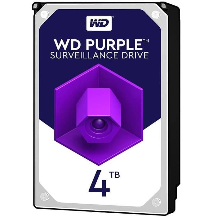 هارددیسک اینترنال 4 ترابایت وسترن دیجیتال مدل Purple 3 ماه گارانتی حامی
