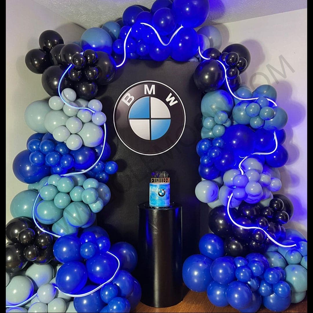 بادکنک آرایی مدل BMW