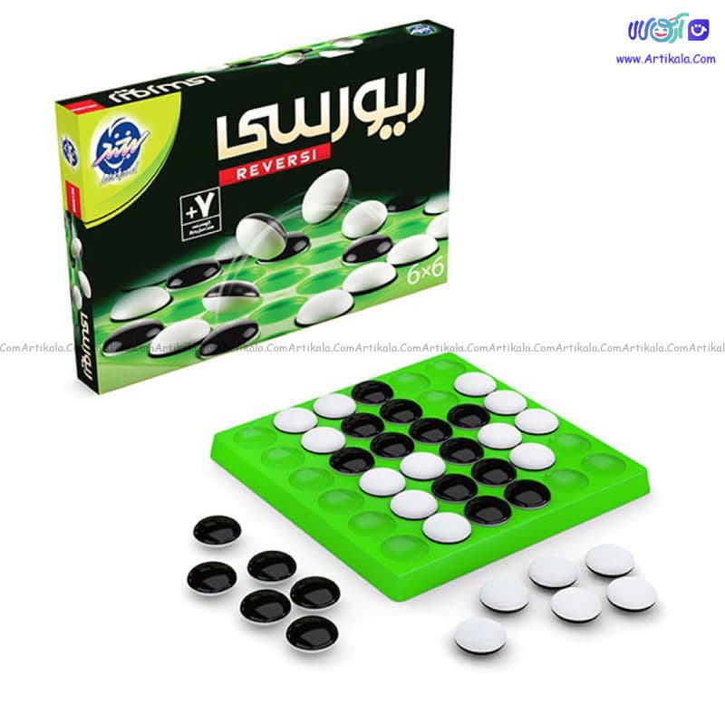 بازی فکری ریورسی 6*6 لبخند — تصویر ۲