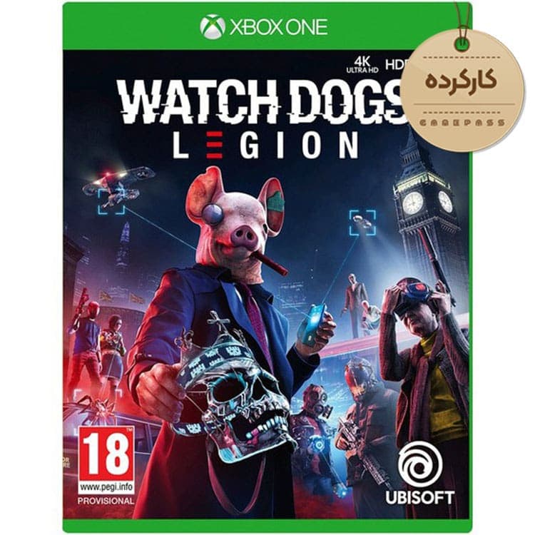 دیسک بازی Watch Dogs Legion کارکرده – مخصوص Xbox One