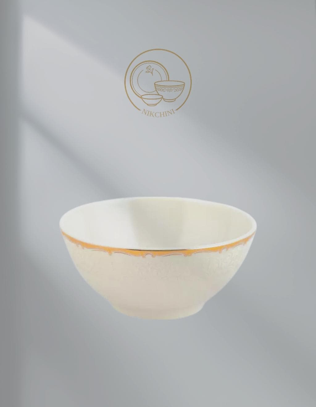 سرویس چینی پردیس طرح دنیلا 12 نفره 98 پارچه نیوبن قالب ایزابل — تصویر ۳
