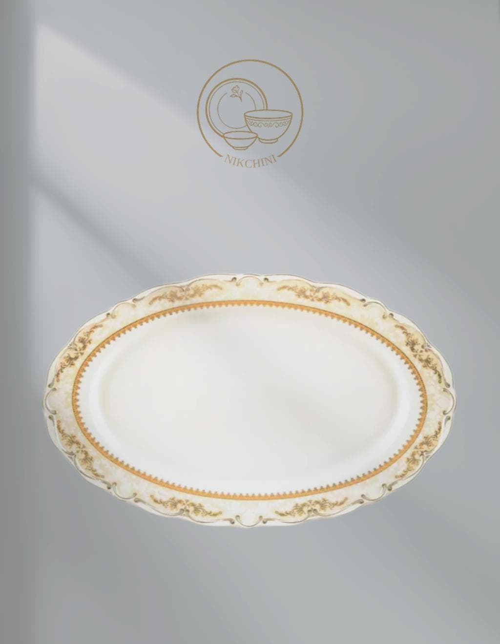 سرویس چینی پردیس نیوبن طرح همیلتون نلین 12 نفره 98 پارچه — تصویر ۷