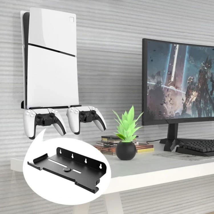 پایه دیواری و آویز کنترلر PGTECH مخصوص PS5 Slim — تصویر ۵