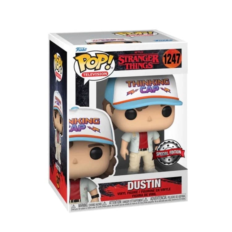 فیگور فانکو پاپ طرح Stranger Things Dustin – کد 1247 — تصویر ۲