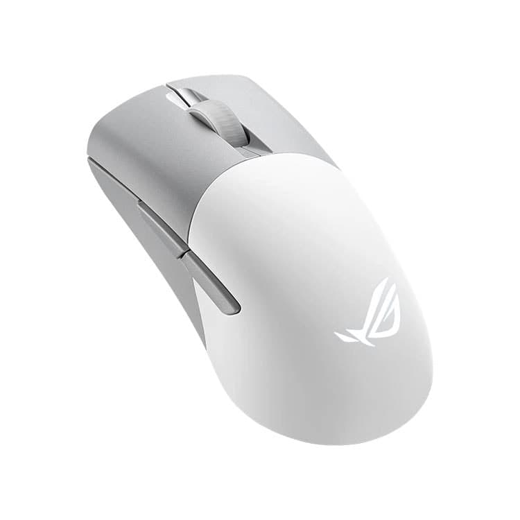 ماوس بی سیم گیمینگ ASUS ROG Keris AimPoint – سفید — تصویر ۲