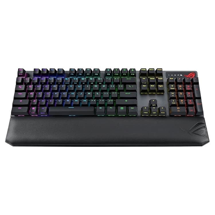 کیبورد بی سیم گیمینگ ASUS ROG Strix Scope NX Deluxe – سوئیچ قرمز — تصویر ۵