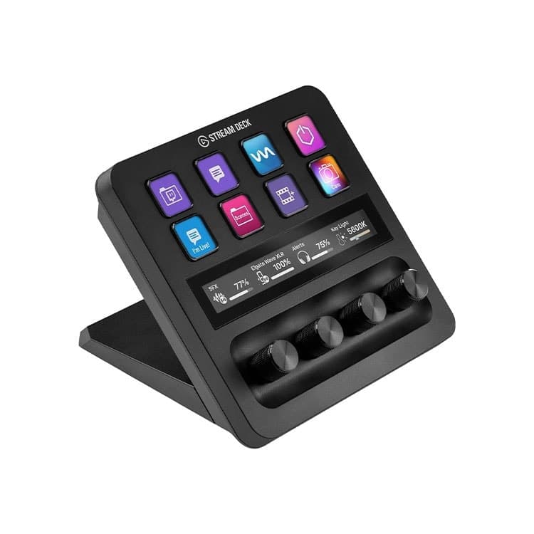 پنل استریم Elgato مدل Stream Deck Plus – مشکی