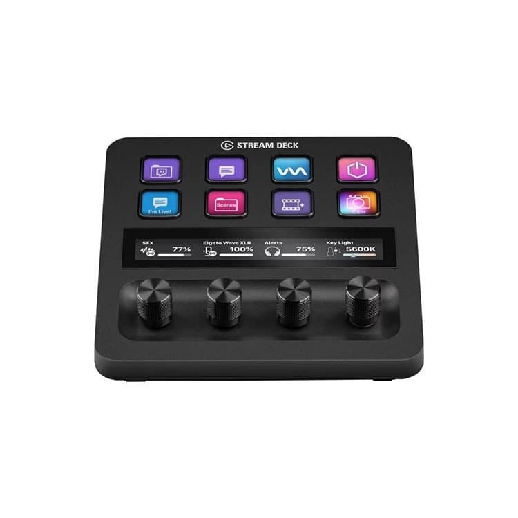پنل استریم Elgato مدل Stream Deck Plus – مشکی — تصویر ۲