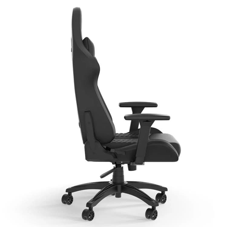 صندلی گیمینگ Corsair TC100 Leatherette – مشکی — تصویر ۴