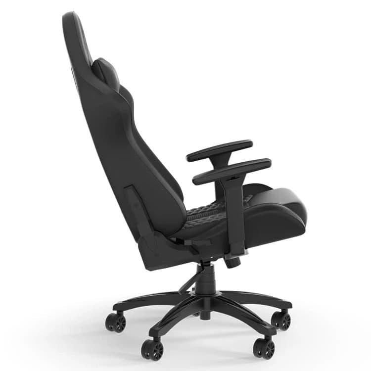 صندلی گیمینگ Corsair TC100 Leatherette – مشکی — تصویر ۵