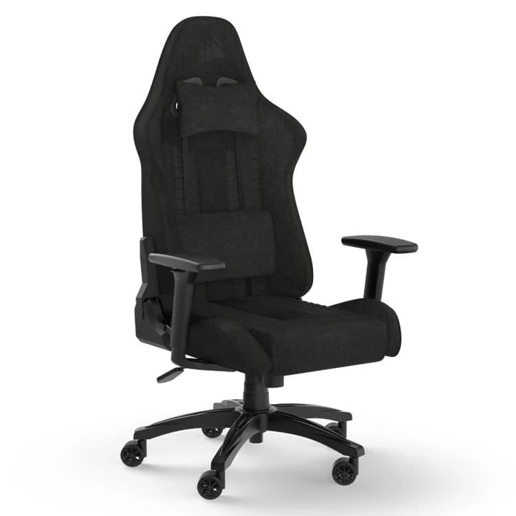 صندلی گیمینگ Corsair TC100 Fabric – مشکی — تصویر ۲