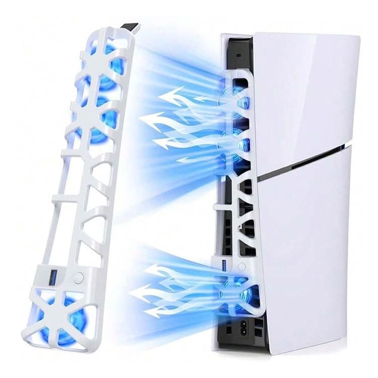 فن خنک‌کننده DOBE مدل TP5-3538 مخصوص PS5 Slim – سفید — تصویر ۸
