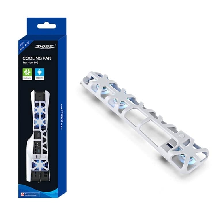 فن خنک‌کننده DOBE مدل TP5-3538 مخصوص PS5 Slim – سفید